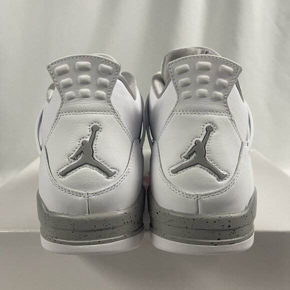 Nike Air Jordan 4 IV 4s Retro OG White Oreo Grey - Picture 2 of 5